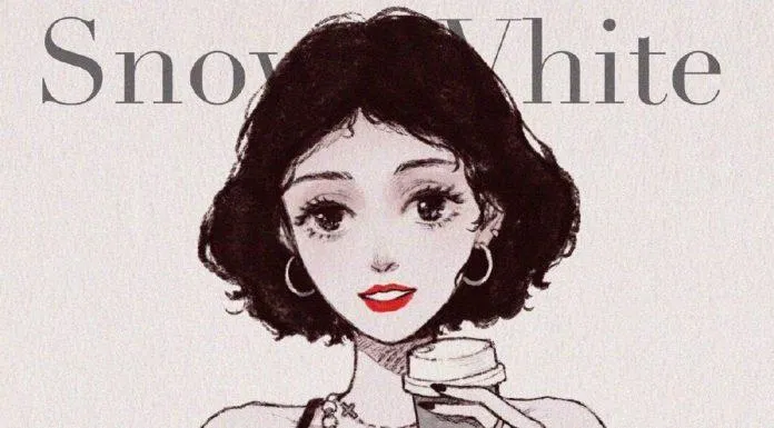 Snow White đen trắng (Ảnh: Weibo)