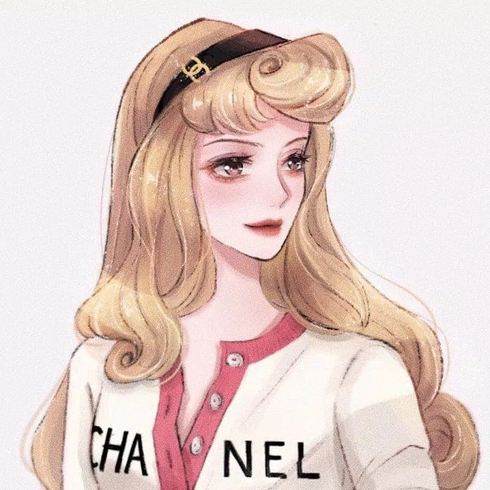 Aurora diện đồ Chanel (Ảnh: Instagram venvenstudio)