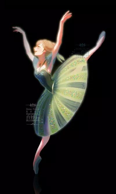 Anna múa ballet (Ảnh: Weibo)