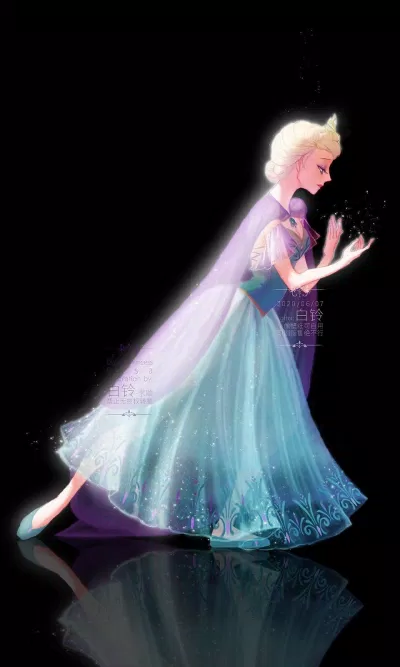 Elsa múa ballet (Ảnh: Weibo)