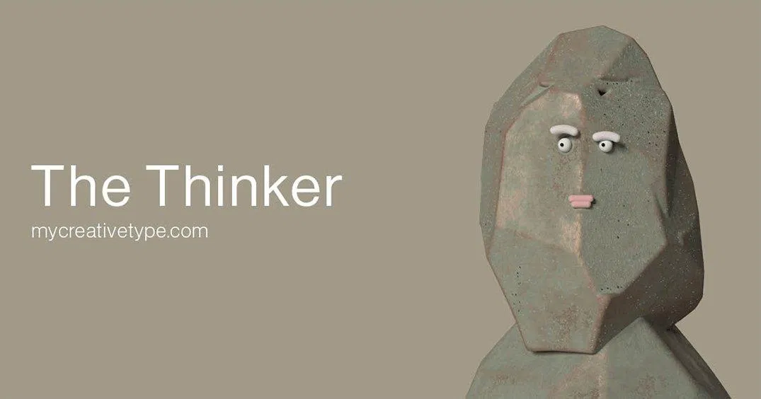The Thinker - Suy nghĩ sâu, câu hỏi rộng.