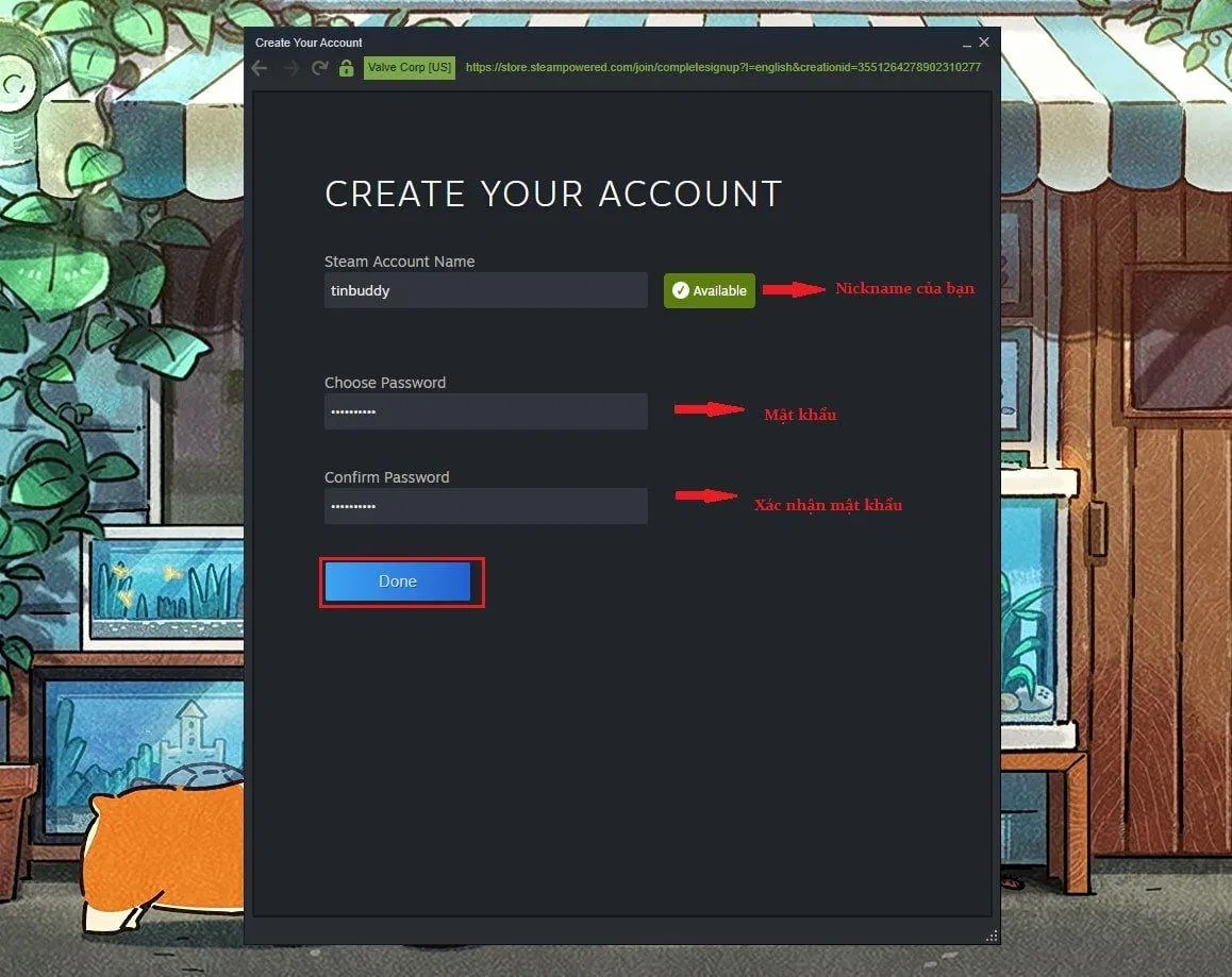 Hoàn thành đăng ký tài khoản (Ảnh: BlogAnChoi). Hoàn thành đăng ký tài khoản (Ảnh: BlogAnChoi).