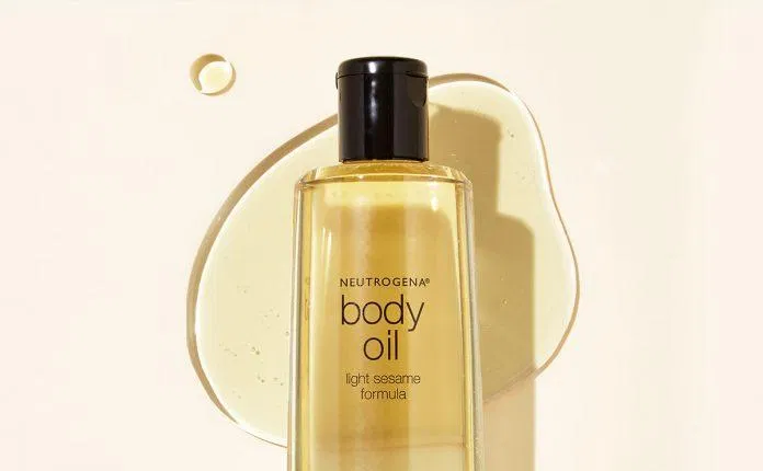 Dầu dưỡng thể Neutrogena Body Oil Light Sesame Formula sở hữu bảng thành phần an toàn, lành tính, thân thiên với làn da và môi trường (ảnh: internet)