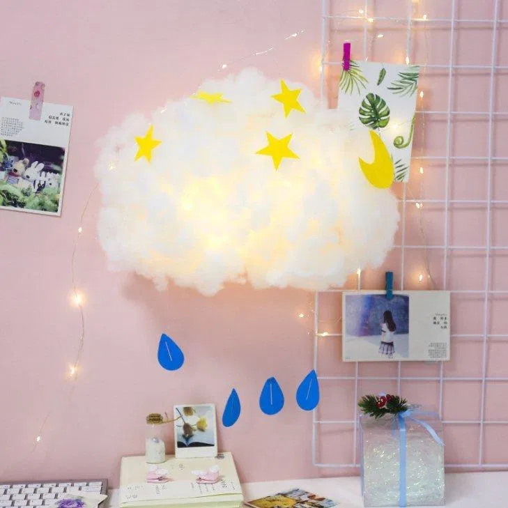 Đèn ngủ đám mây xinh xắn (Nguồn: Internet). Đèn ngủ đám mây xinh xắn (Nguồn: Internet).