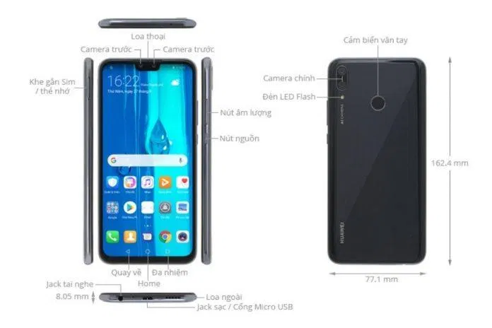 Huawei Y9 2019 giúp người chơi tận hưởng cảm giác chơi game cực đỉnh (Ảnh: Internet).