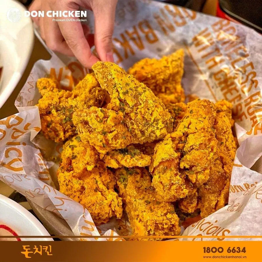 Gà rán tại Don Chicken (Ảnh Don Chicken)