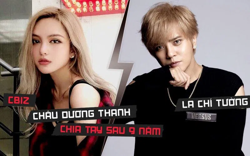 La Chí Tường và Châu Dương Thanh mỗi người một ngả (Nguồn: Internet)