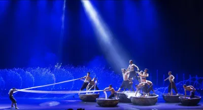Chương trình biểu diễn hoành tráng của Fishermen Show (Ảnh: Internet). Chương trình biểu diễn hoành tráng của Fishermen Show (Ảnh: Internet).