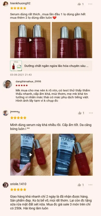 Một vài đánh giá của khách hàng trên Shopee (ảnh: BlogAnChoi)
