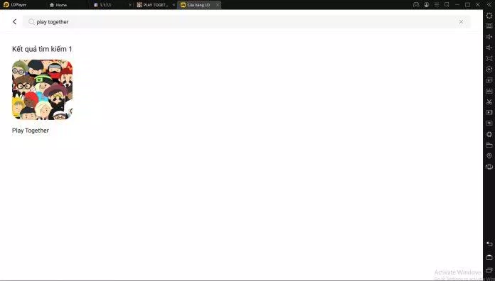 Tìm và tải game Play Together (Ảnh: Internet).