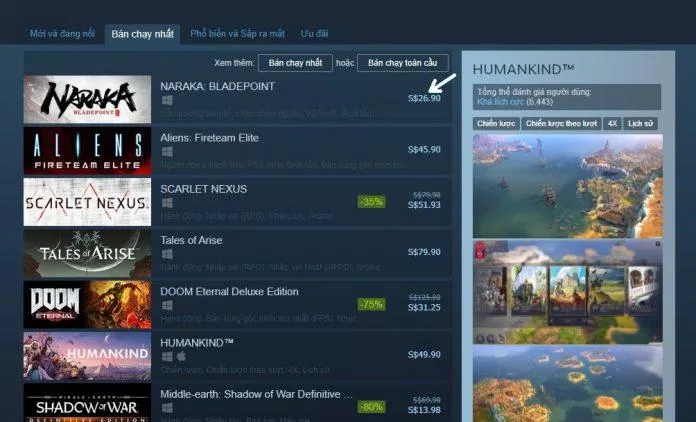 Đa số các game đều là có phí (Ảnh: Internet). Đa số các game đều là có phí (Ảnh: Internet).