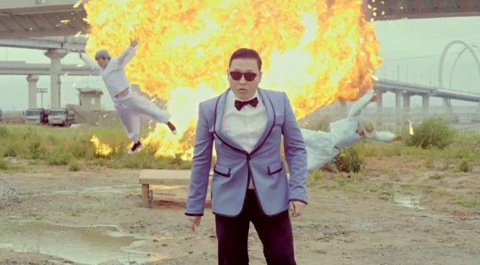Luồng gió mới "Gangnam Style" của PSY đã "đốt cháy" các bảng xếp hạng Hàn Quốc năm 2012 (Nguồn: Internet).