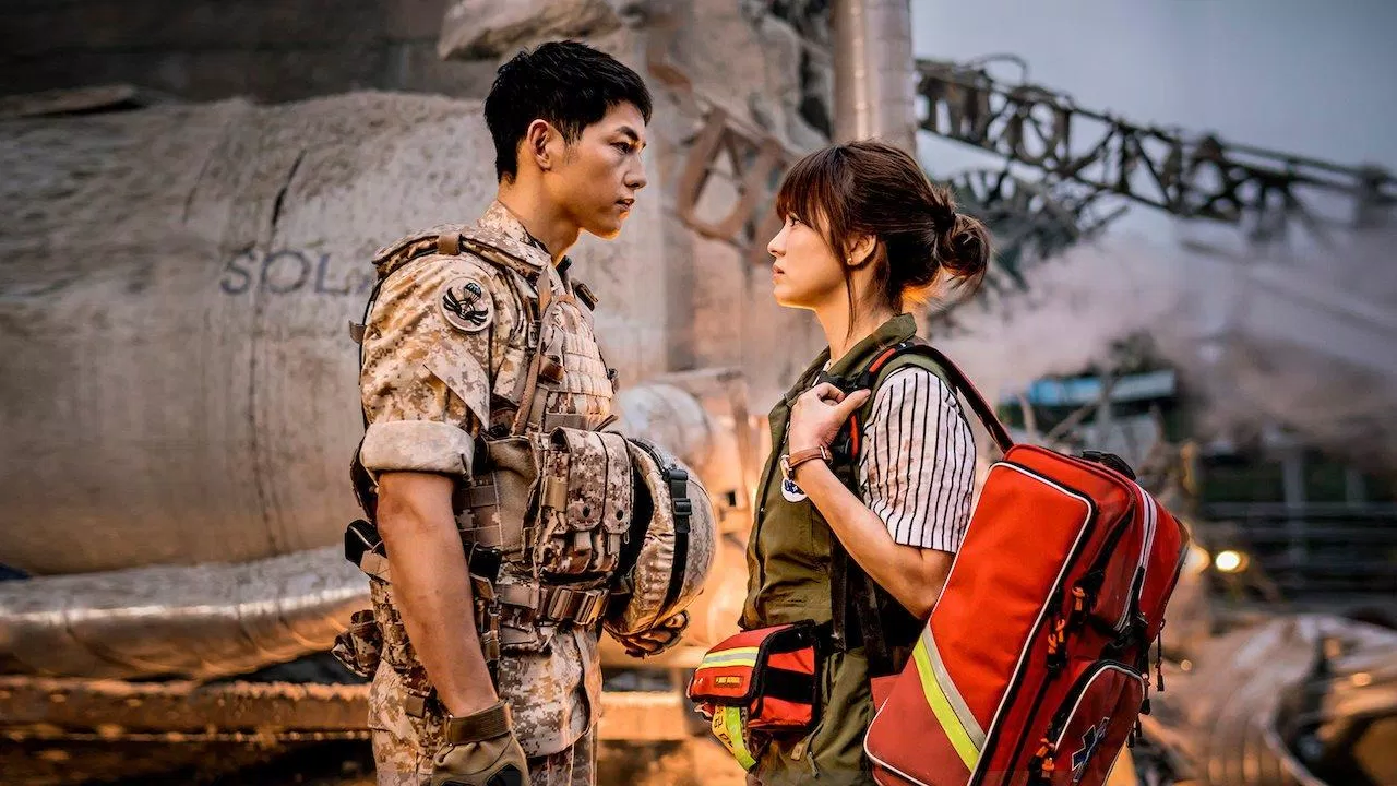 Poster phim Descendants of the Sun - Hậu Duệ Mặt Trời (2016) (Ảnh: Internet)