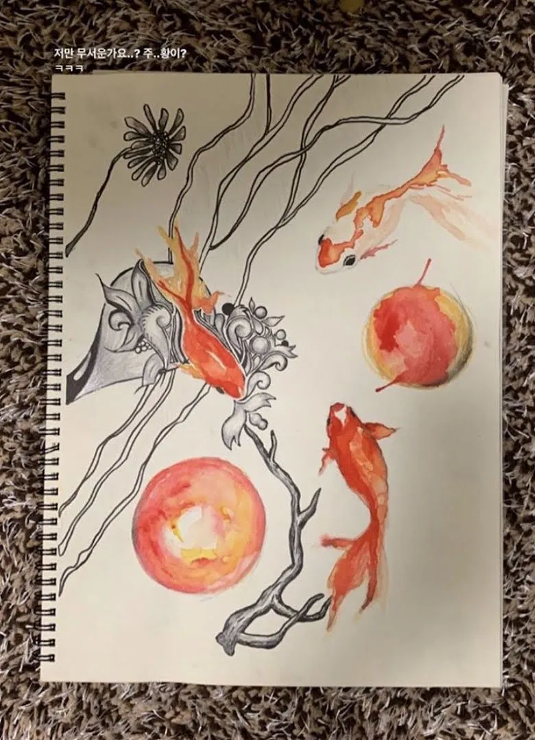 Tác phẩm nghệ thuật ấn tượng của Rosé (Nguồn: Internet). Tác phẩm nghệ thuật ấn tượng của Rosé (Nguồn: Internet).