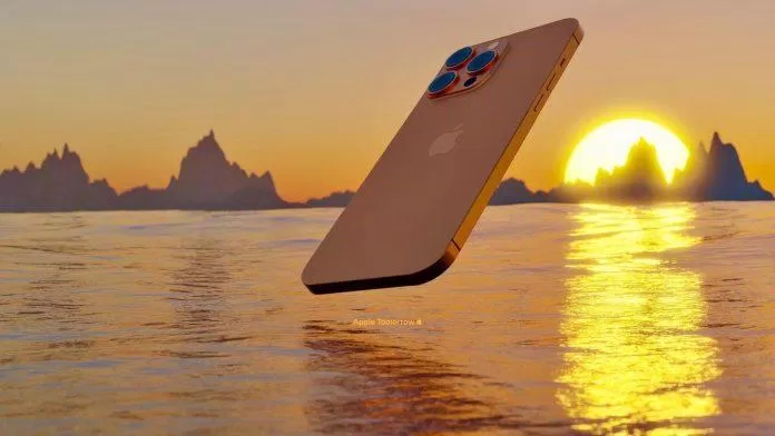 iPhone 13 sẽ có màu vàng hoàng hôn? (Ảnh: Internet).