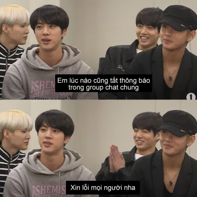 Bạn có tắt thông báo group chat như Jungkook không? (Ảnh: Internet). Bạn có tắt thông báo group chat như Jungkook không? (Ảnh: Internet).