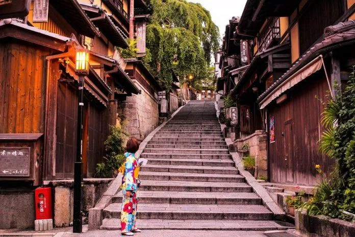 Một góc phố cổ Kyoto (Nguồn: Internet).