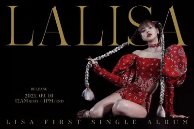 Lisa tổ chức họp báo trước thềm debut solo. (Ảnh: Internet)