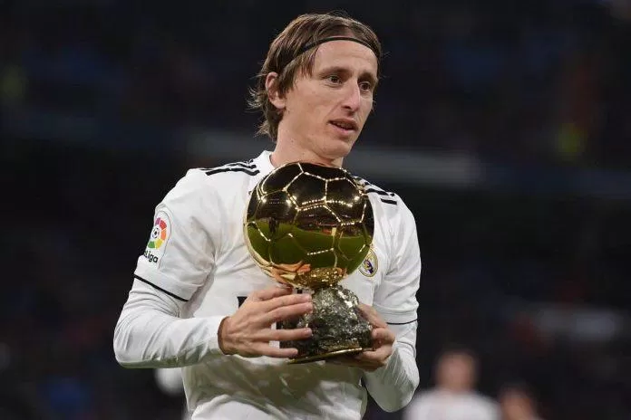 Luka Modric đã giành Quả bóng vàng năm 2018 (Ảnh: Internet).