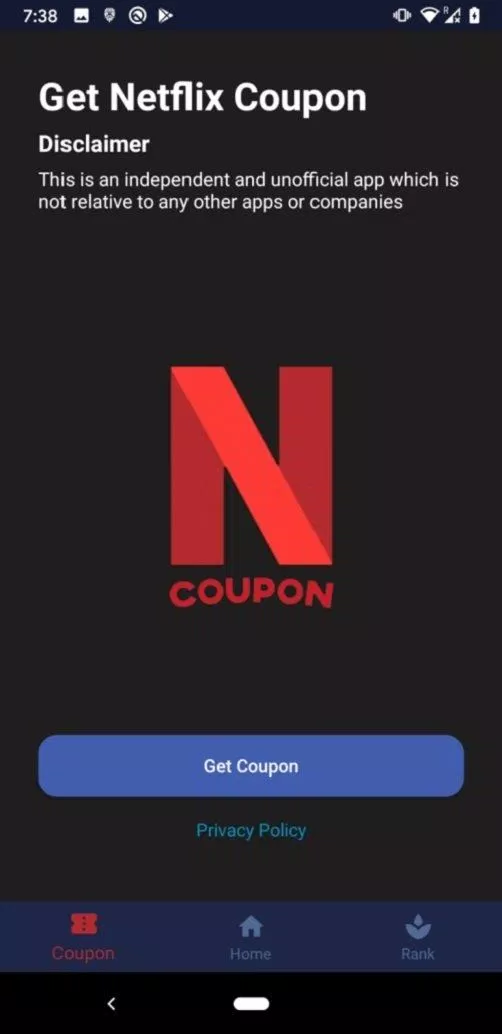 Một trong những ứng dụng mã giảm giá Netflix bị phát hiện chứa mã độc (Ảnh: Internet). Một trong những ứng dụng mã giảm giá Netflix bị phát hiện chứa mã độc (Ảnh: Internet).