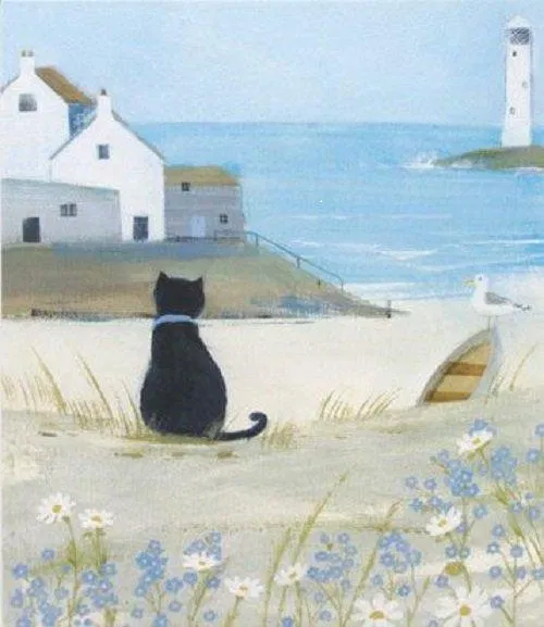 tranh vẽ chú mèo mập Zorba( nguồn: pinterest)