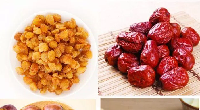 Ngũ tử - 5 loại hạt ăn trong ngày Thất Tịch. (Ảnh: Internet)