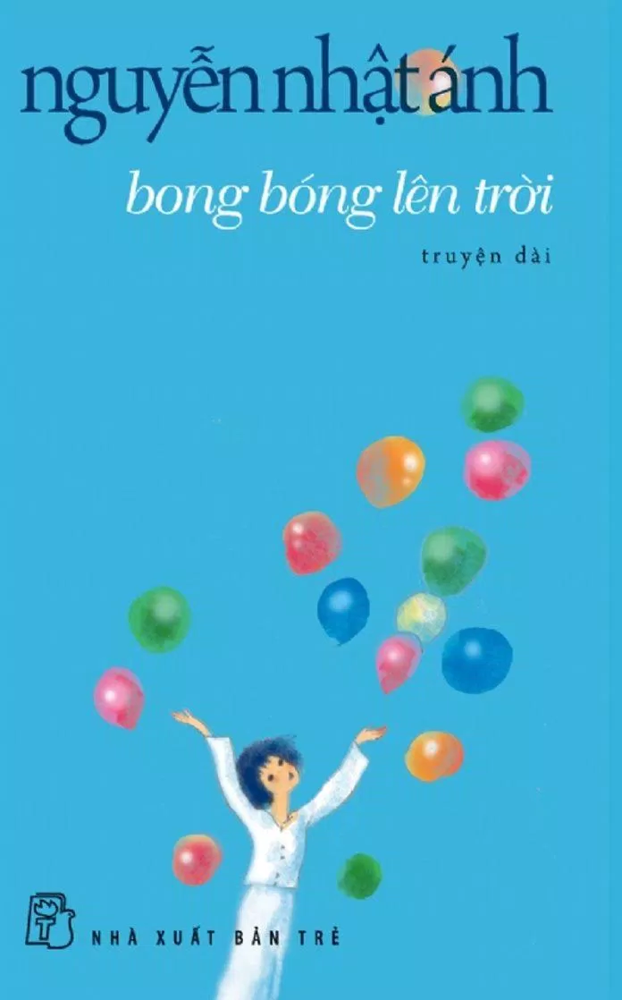 Bìa sách bóng bay trên bầu trời (Ảnh: Internet)