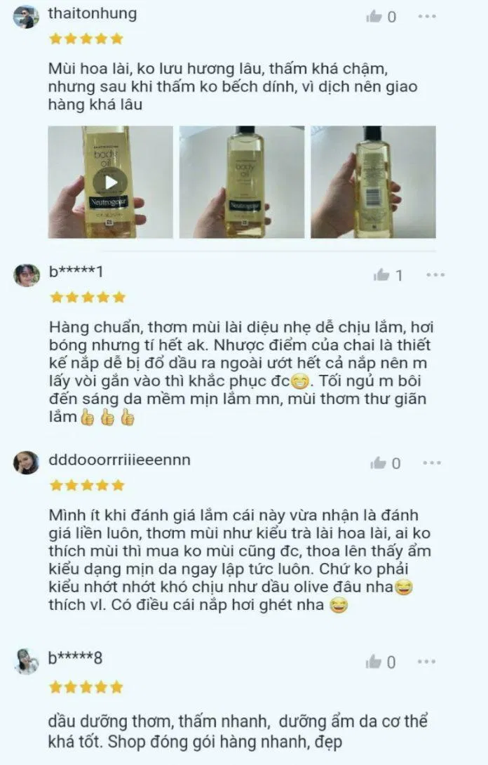 Một vài đánh giá của khách hàng trên Shopee (ảnh: BlogAnChoi)