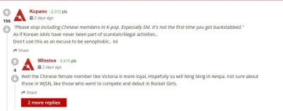 Phản hồi của user Kopano (Nguồn: AllKPop). Phản hồi của user Kopano (Nguồn: AllKPop).