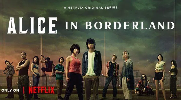 Poster bản live action của anime Alice in Borderland (Ảnh: Internet)