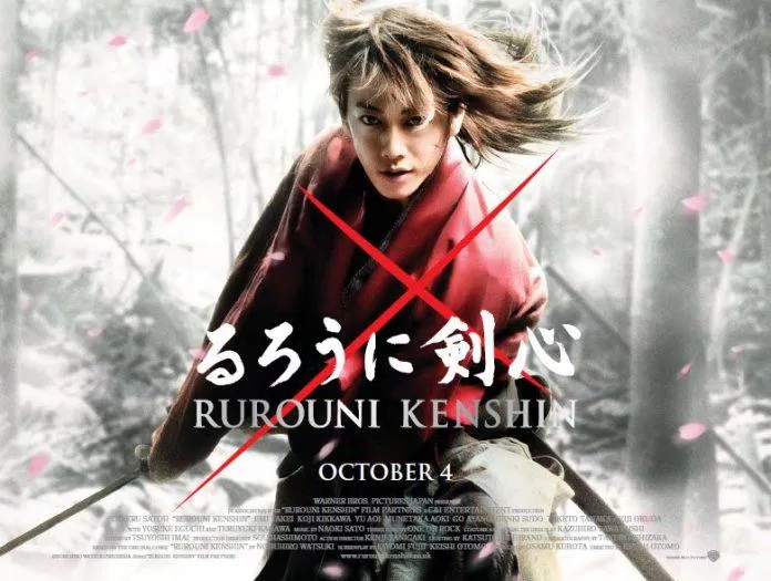Poster bản live action của anime Rurouni Kenshin (Ảnh: Internet)