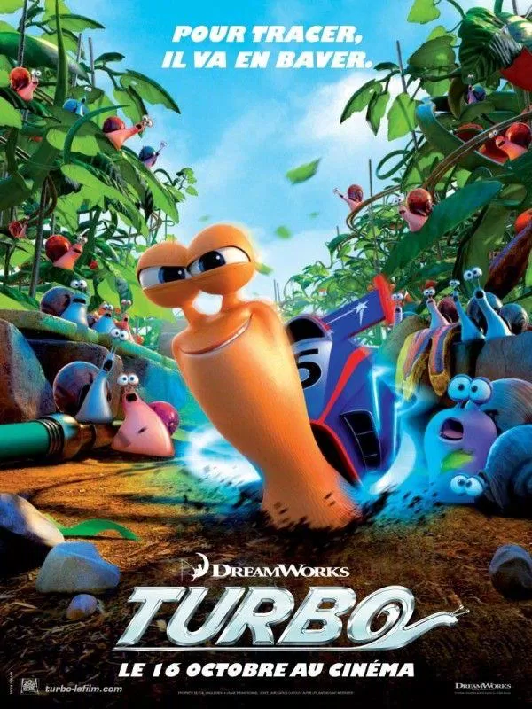 Poster phim hoạt hình Turbo (2013) (ảnh: internet)