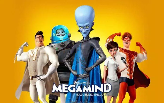 Poster phim hoạt hình Megamind (2010) (ảnh: internet)