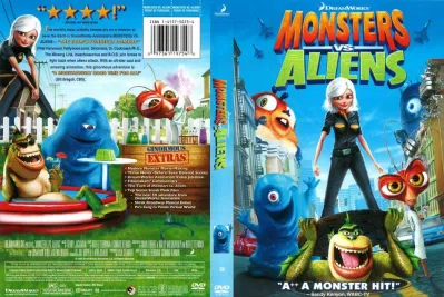 Poster phim hoạt hình Monsters Vs Ailens (2009) (ảnh: internet)