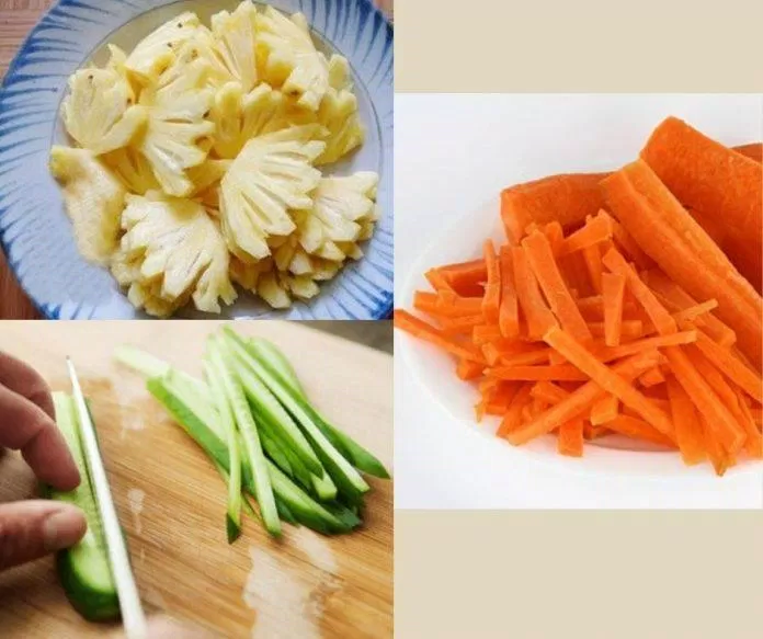 75 Cách làm bún đậu mắm tôm ngon đơn giản ngay tại nhà mới nhất 8 Rau củ cắt miếng vừa ăn là được nhé (Ảnh Internet)