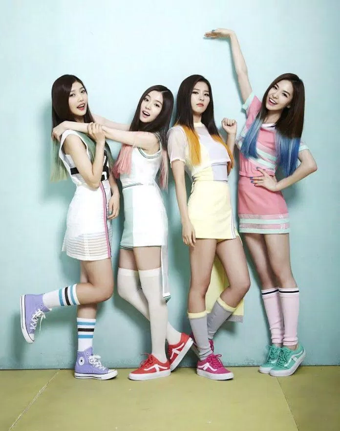 Đội hình Red Velvet ban đầu (Nguồn: Internet).