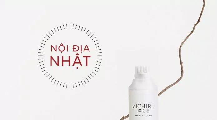 Tinh chất Michiru Hair Growth Tonic sở hữu bao bì đơn giản mà tinh tế (Nguồn: Internet).