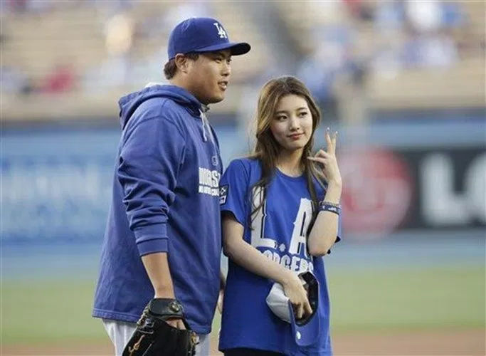 Ryu Hyun Jin vận động viên bóng chày nổi tiếng tham gia Running Man. (Ảnh: Internet).