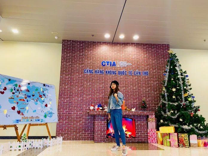 Sân bay quốc tế Cần Thơ (Ảnh: Kim Cúc). Sân bay quốc tế Cần Thơ (Ảnh: Kim Cúc).