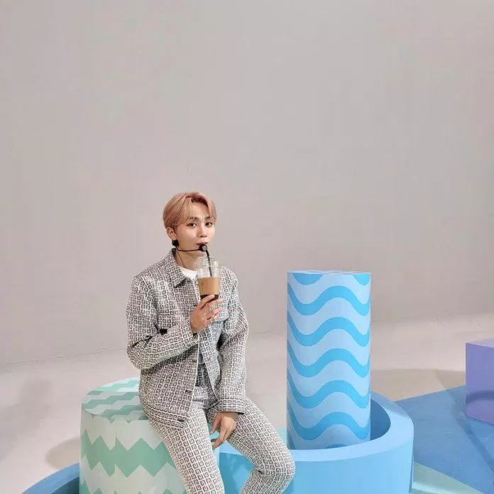 Seungkwan (SEVENTEEN) thần tượng K-Pop nghiện cà phê. (Nguồn: Internet)