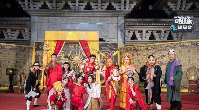Một tập lấy tình tiết từ phim Tây Du Ký của show (ảnh: internet) Một tập lấy tình tiết từ phim Tây Du Ký của show (ảnh: internet)