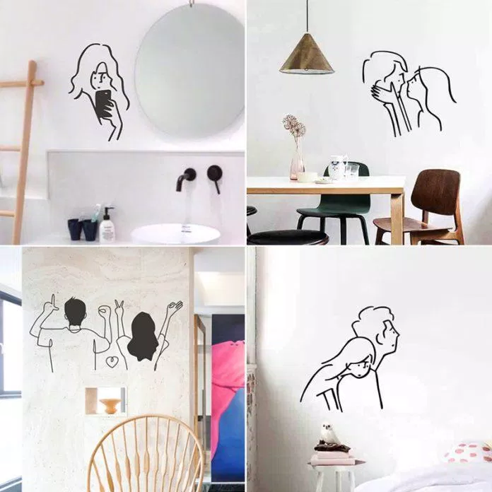 Sticker dán tường giúp căn phòng bạn thêm sống động và xinh xắn (Nguồn: Internet). Sticker dán tường giúp căn phòng bạn thêm sống động và xinh xắn (Nguồn: Internet).