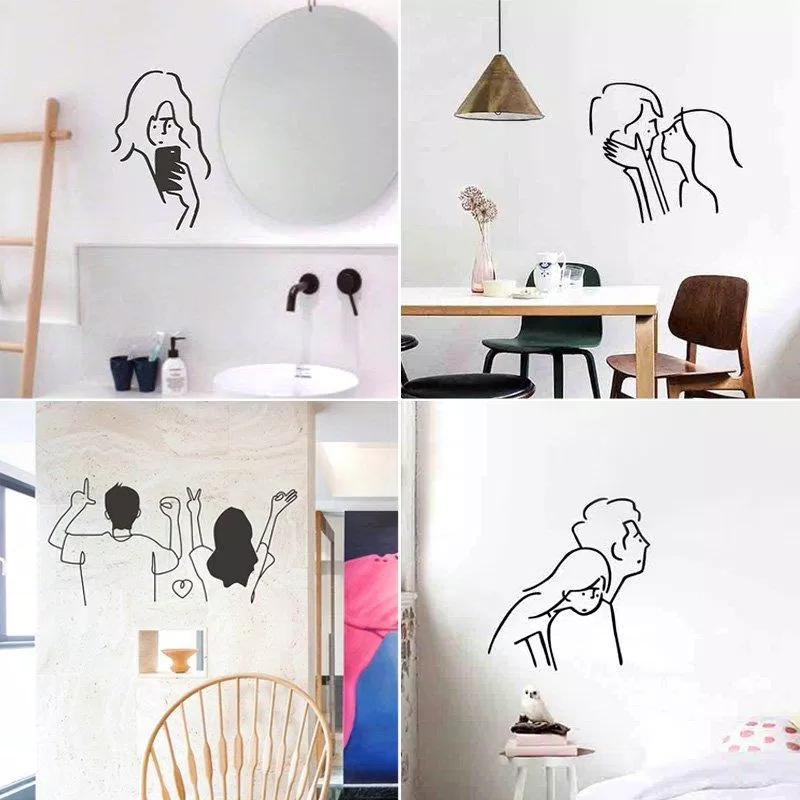 Sticker dán tường giúp căn phòng bạn thêm sống động và xinh xắn (Nguồn: Internet). Sticker dán tường giúp căn phòng bạn thêm sống động và xinh xắn (Nguồn: Internet).