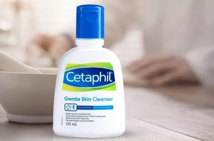 Cetaphil Gentle Skin Cleanser pour peaux sensibles (Photo : Internet).