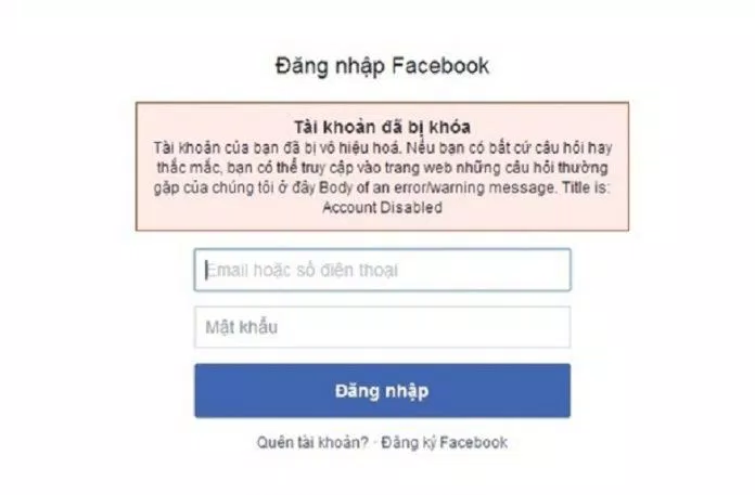 Tài khoản bị khóa là chuyện không quá xa lạ với nhiều người dùng Facebook (Ảnh: Internet). Tài khoản bị khóa là chuyện không quá xa lạ với nhiều người dùng Facebook (Ảnh: Internet).