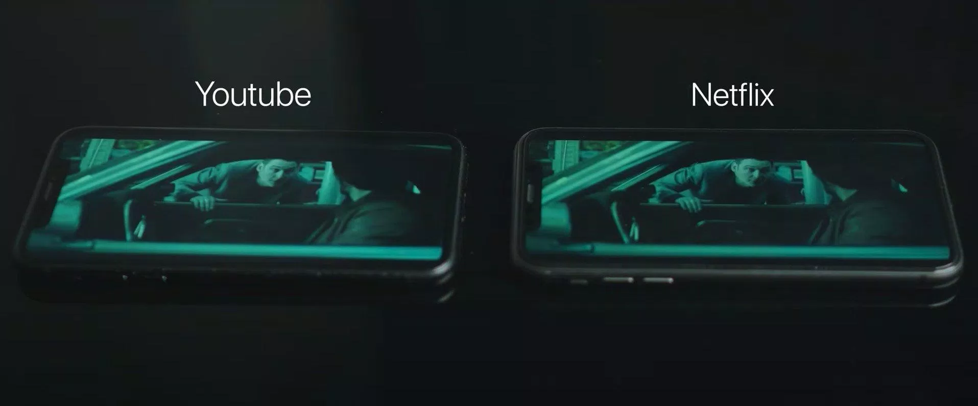 Trên cùng thiết bị là iPhone 11, chất lượng SD của Netflix được đánh giá nhỉnh hơn YouTube, chứng tỏ việc streaming nội dung SD không phải vấn đề quá nghiêm trọng (Ảnh: Internet).