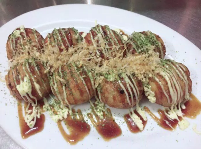 Takoyaki tại Okonomiyaki Shu (Ảnh Okonomiyaki Shu)