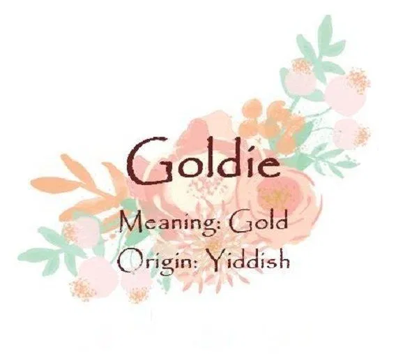 Goldie bắt nguồn từ Gold (Ảnh: Internet). Goldie bắt nguồn từ Gold (Ảnh: Internet).