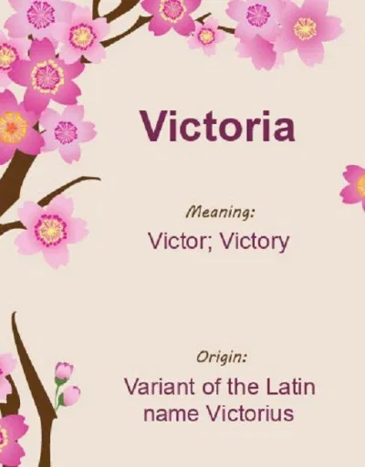 Victoria nghĩa là chiến thắng (Ảnh: Internet). Victoria nghĩa là chiến thắng (Ảnh: Internet).