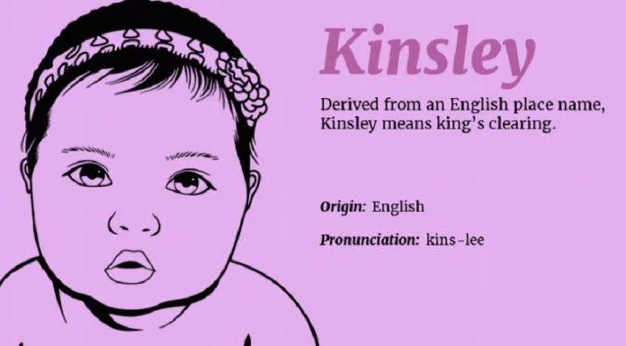 Kinsley có nghĩa là đồng cỏ của vua (Ảnh: Internet). Kinsley có nghĩa là đồng cỏ của vua (Ảnh: Internet).